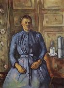 Paul Cezanne Woman with a  Coffee Pot France oil painting artist